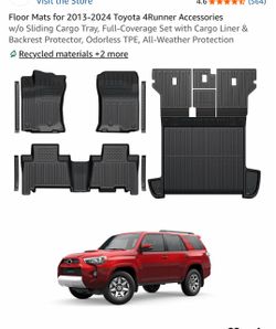 Floor mats Toyota 4runner 2013-24