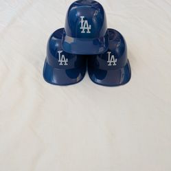 LA Dodgers Mini Plastic Hats 