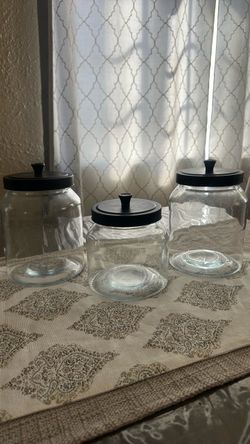 3 organizing jars
