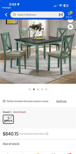 Dining table