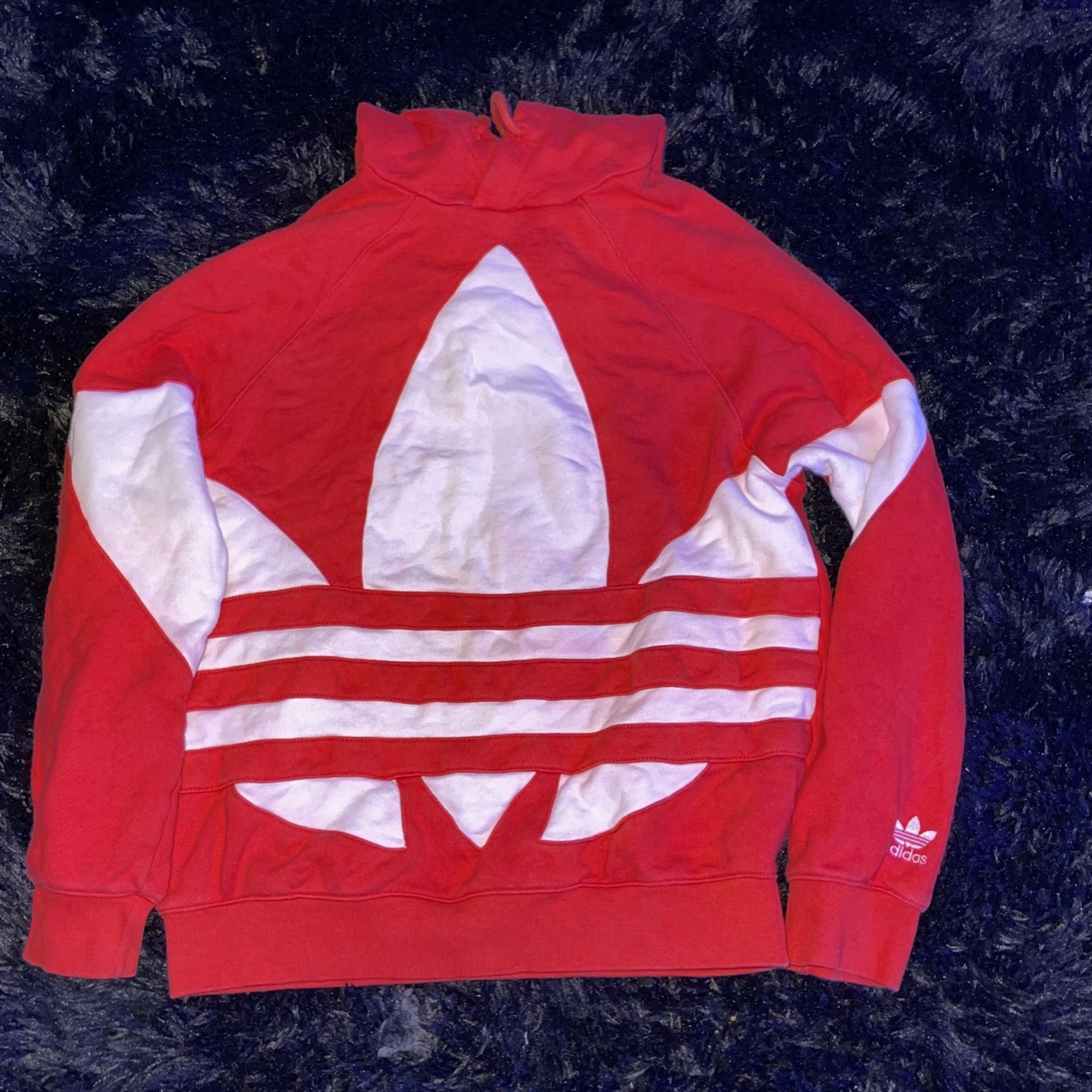 Adidas Original Red Hoodie