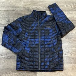 Retail $230: The North Face ThermoBall™ Eco Jacket 2.0 Black/Blue Men’s Size Small