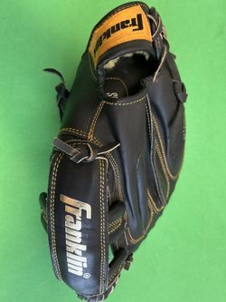 Franklin Pro-(Make offer)Tanned Premium Leather Baseball Glove KIDS- YOUNG TEEN