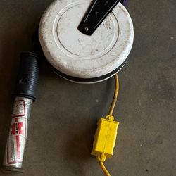Heavy Duty Extension Cord Reel – Spring Loaded