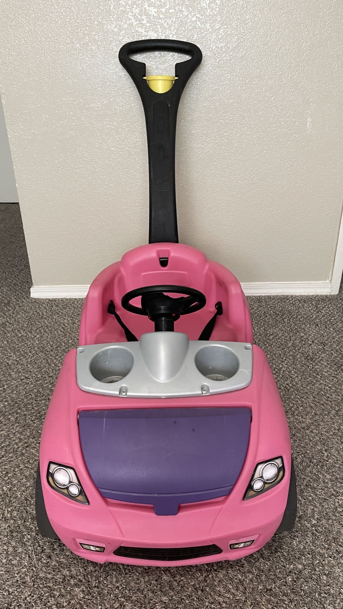 Stroller Step2 Whisper Ride Ii Push Car Pink Wagon For Kids Step2