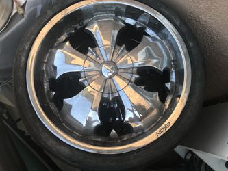 Rines “20” universal cinco ollos llantas no sirven