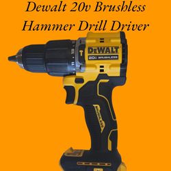 Dewalt 20v Brushless Hammer Drill Driver (Tool-Only) 