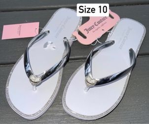 New women’s sandals size 10 from juicy couture