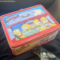 The Simpsons Lunch Box 90,s Vintage