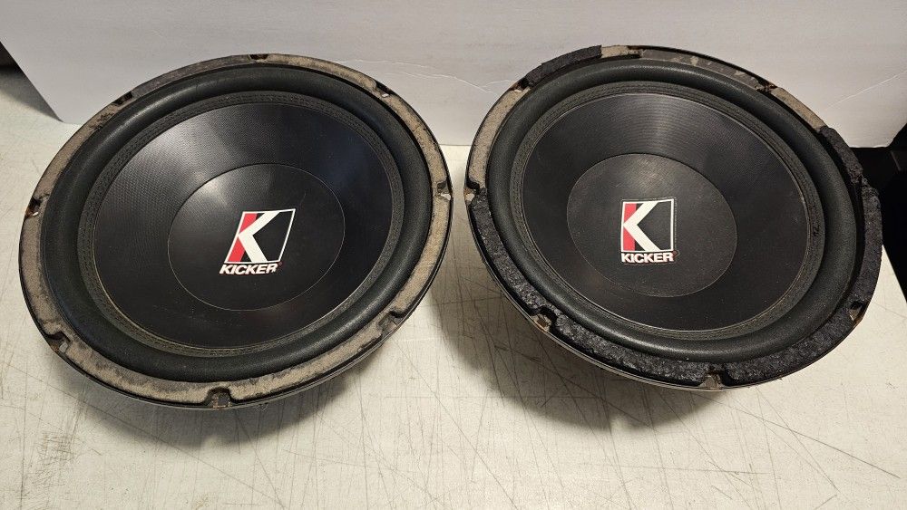 Old School Kicker Stillwater Designs F10a 10” Subwoofers