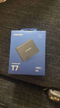 Brand new sealed Samsung T7 Portable SSD 1 TB