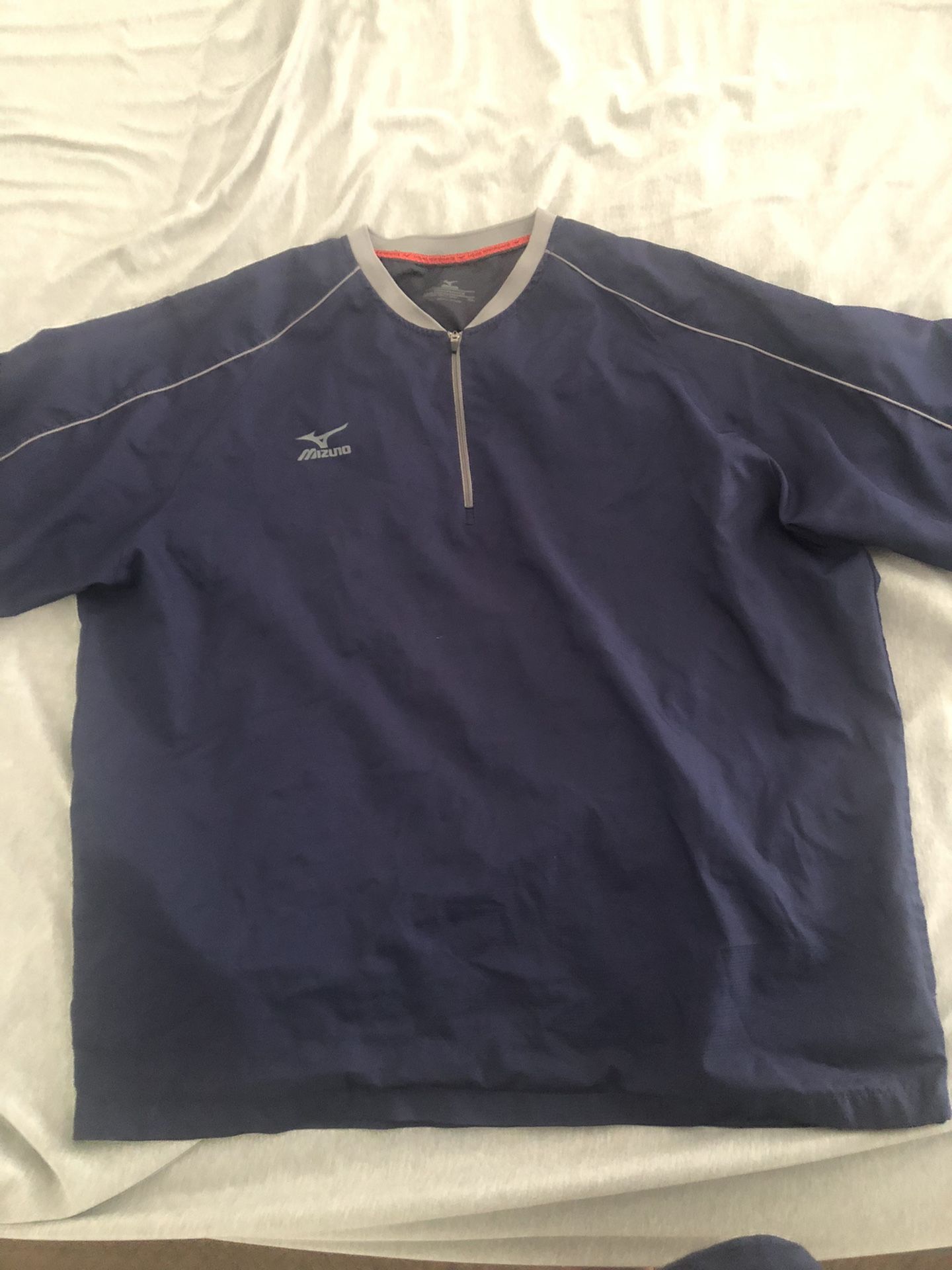 2-$25 Baseball Short Sleeve Warm Up Pullovers
