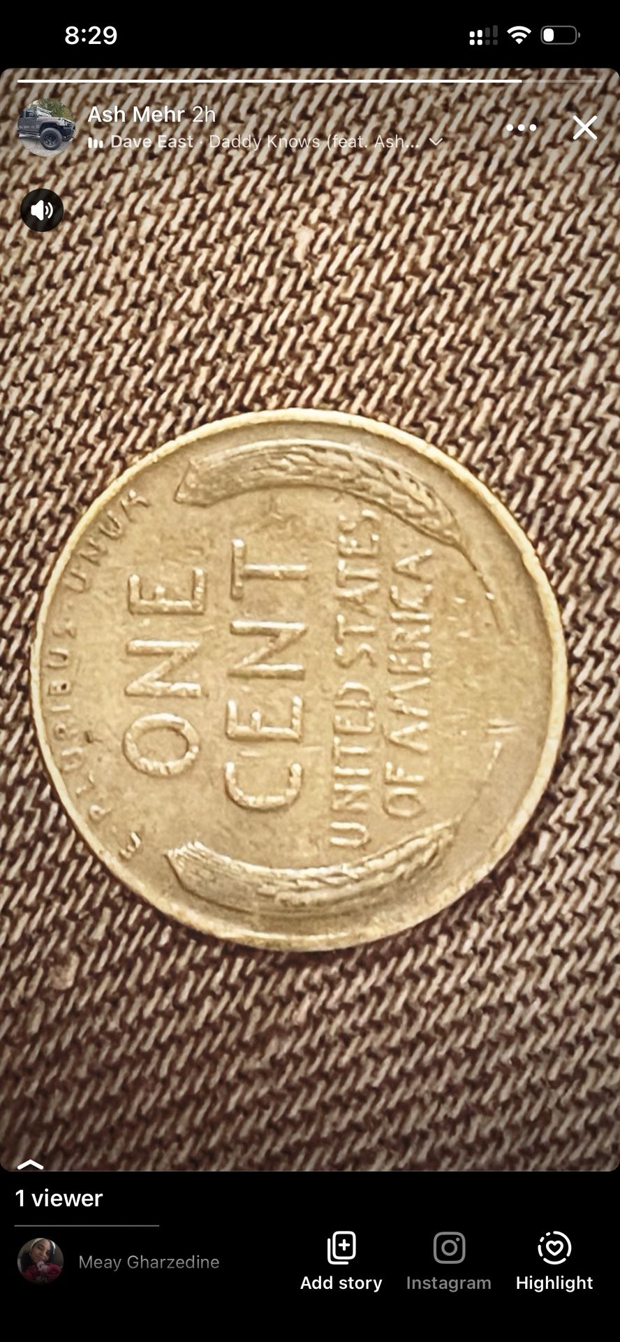 1945 Wheat Penny