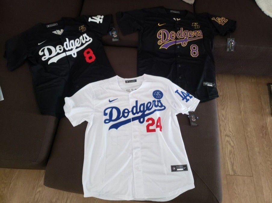 Shirts, La Dodgers Kobe Bryant Jersey White