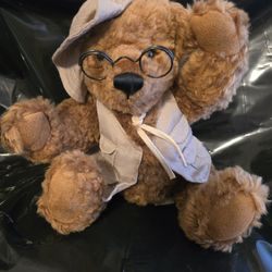 Plush Grandpa Bear New 12 Inch
