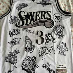 Iverson Basketball Jerseys. Size: XL
