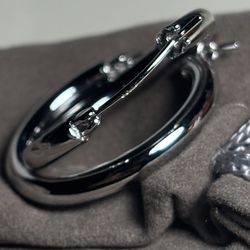 Hoop Earrings 925 Silver