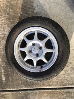 Honda alloy wheels And tires OEM