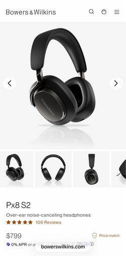Bowers & Wilkins PX8 S2 Headphones
