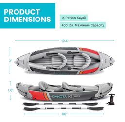 Inflatable Kayak 2person seater