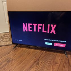 Hisense 40” Roku Smart TV With New Remote Control Included. $90 Firm On Price