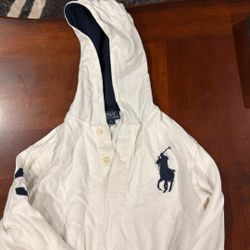 Ralph Lauren Hooded Long Sleeve Shirt