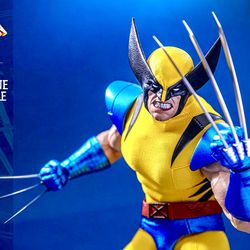 WOLVERINE METTALIC BLUE/YELLOW 1/6 SCALE