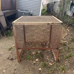 Steel HVAC Security Cage