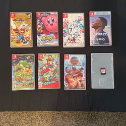 Nintendo switch games ,Please Check Description