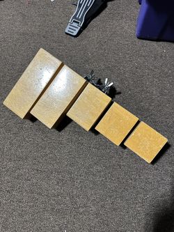 Wood Percussion Blocks 