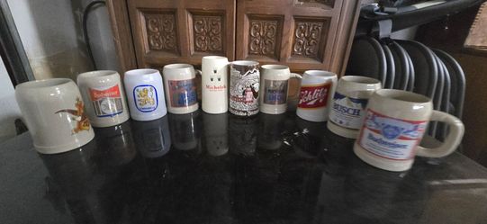 80s Collectible Beer mugs and Beer steins