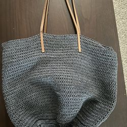 J Crew Waffle Bag Large