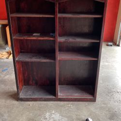 Old Cabinet Will Be Cleaned When Picked Up. Can Be Repainted 