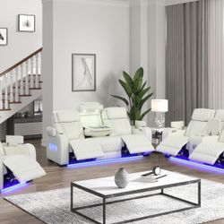 Promotion On Power Reclining Livingroom Furniture Sectional Couches Sofa Sets Only $49 Down 