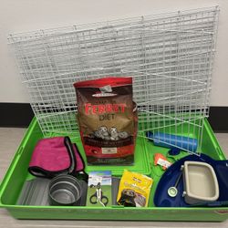 Brand New Ferret Multi Level Cage And Accessories 