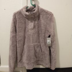 Eddie Bauer Pemba Snap Pullover Women's Fleece Sweater Large