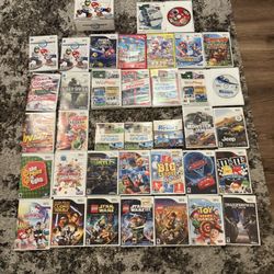 Nintendo Wii Video Games Controllers Lot