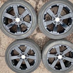 22” Chevy Suburban Silverado Tahoe We Finance Cadillac Escalade GMC Sierra Yukon Denali Rims Tires Set 
