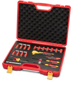 GEARWRENCH 20 Piece 3/8" Drive VDE Insulated Tool Set | GWVDE20