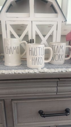 Football Rae Dunn Mugs 