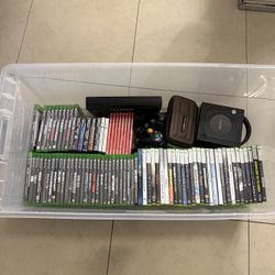 Huge Video Game Bin