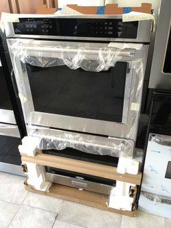 KITCHENAID DOUBLE WALL OVEN NEW