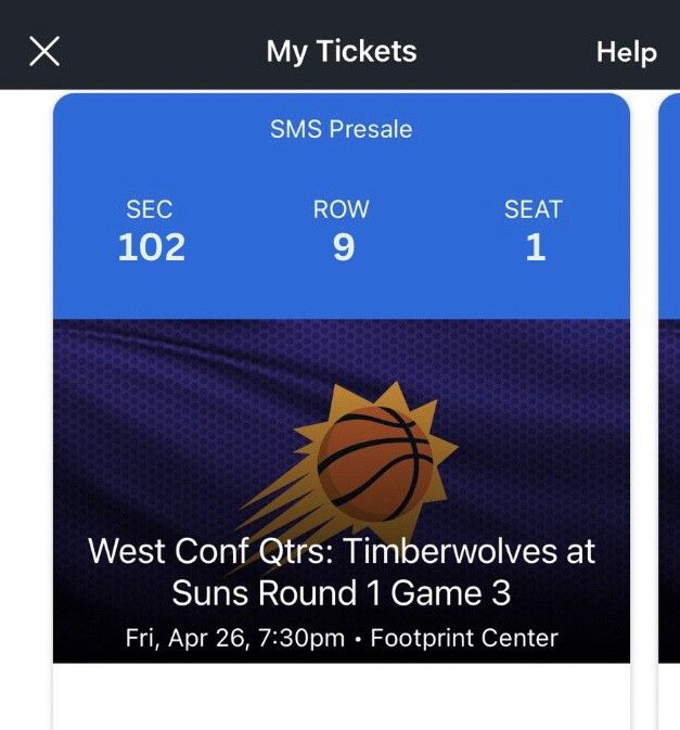 Phoenix Suns Vs Timberwolves Tickets | Fri Apr 26