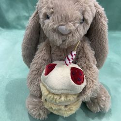 Jellycat bashful beige bunny birthday - NWT HTF