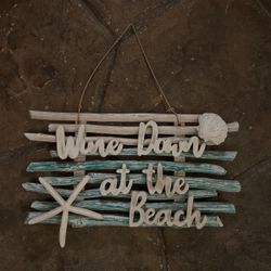 Outdoor Beach Sign