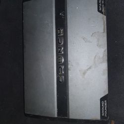 Crunch 1500 W Amp 