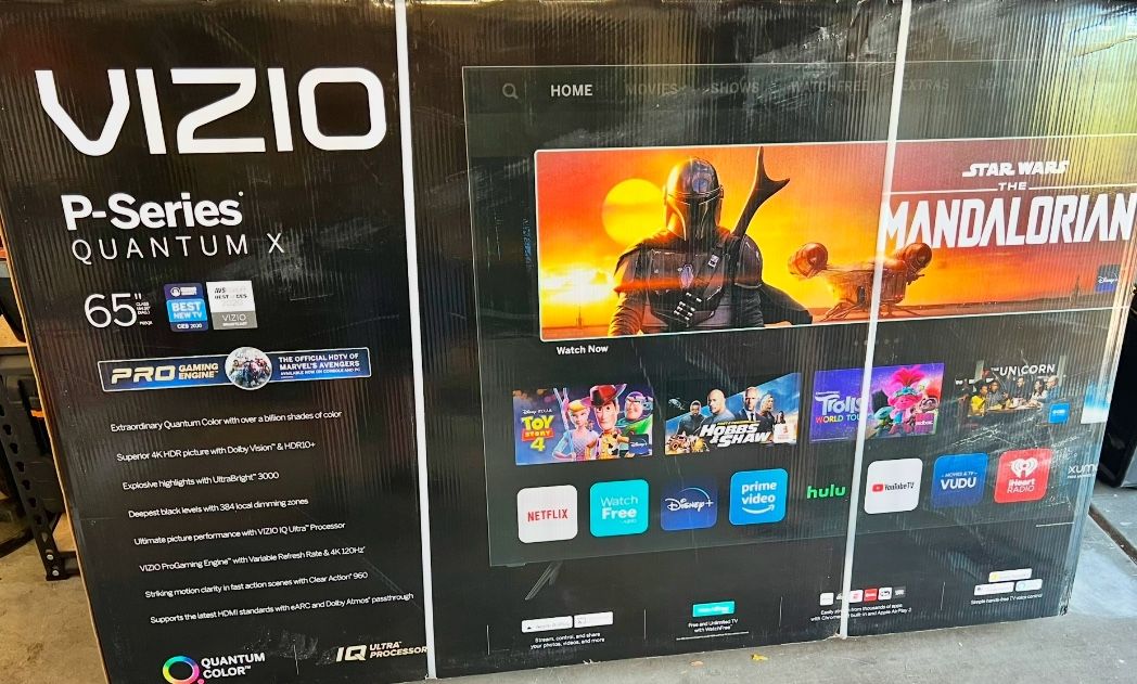 65 Tv Vizio P Quantum X Smart 4k Hdtv In Box 6 Month Warranty.