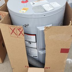 New Water Heater Electric Ao Smith 28 Gallons  with Warranty Garantia X Escrito 