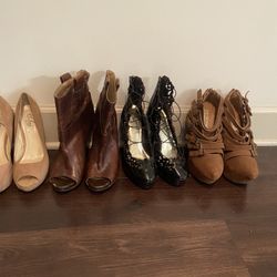 Heels / wedges $10 Each 