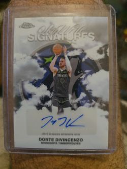 Topps Chrome 25-26 Donte Divincenzo auto